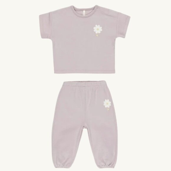 NWT - Quincy Mae Daisy Jersey set - Picture 1 of 3